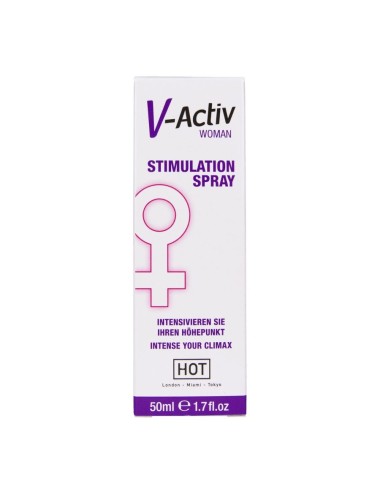 HOT - V-ACTIV SPRAY STIMULANT POUR FEMME 50 ML