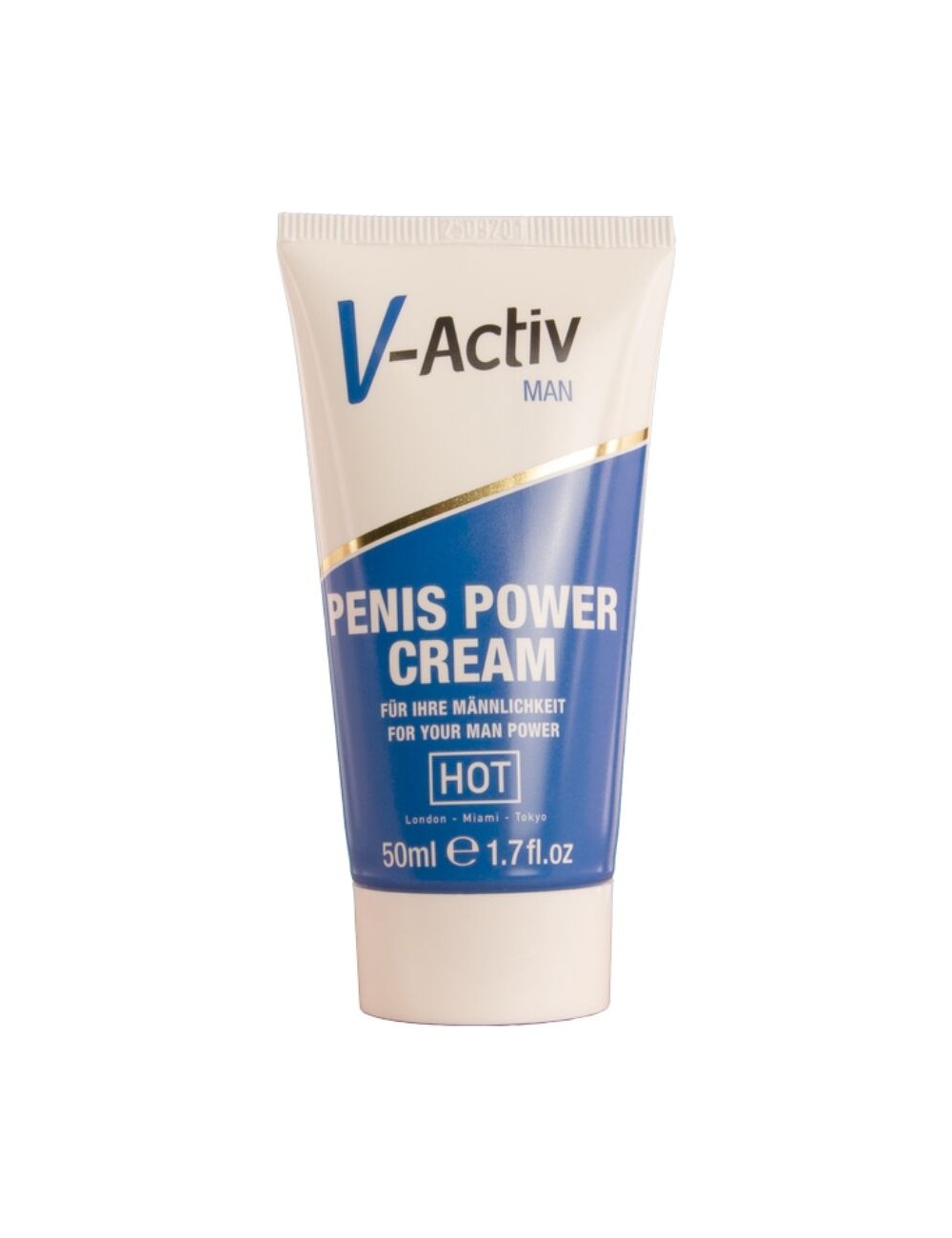 HOT - CRÈME STIMULANTE POUR LE PÉNIS V-ACTIV POUR HOMMES 50 ML