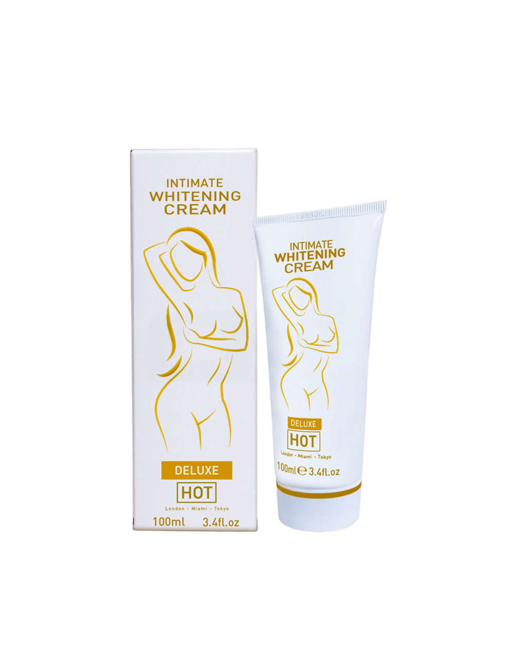 HOT - CRÈME ÉCLAIRCISSANTE INTIME DE LUXE 100 ML