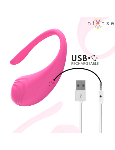 INTENSE - ŒUF VIBRANT OLIVIA PINK AVEC TÉLÉCOMMANDE