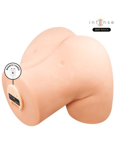 INTENSE DEEP TOUCH - JULIA MASTURBATEUR ANAL ET VAGINAL AVEC SUCCION, CHALEUR, VIBRATION ET EFFETS VOCAUX AVEC TÉLÉCOMMANDE 9 KG