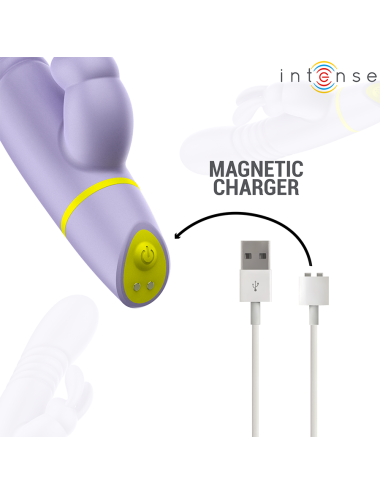 INTENSE - STIMULATEUR ET VIBRATEUR À POUSSÉE HELEN RABBIT