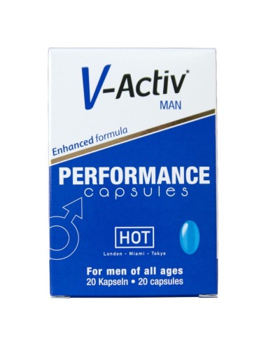 HOT - V-ACTIV CAPSULES HOMME 20 UNITÉS