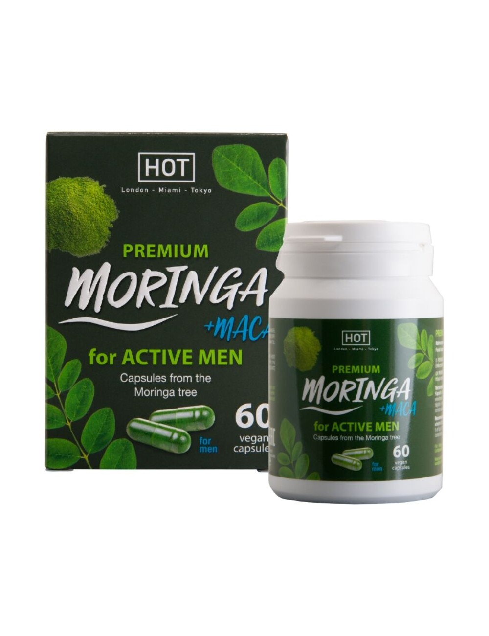 HOT - MORINGA BOÎTES POUR HOMMES 60 UNITÉS