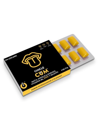 WUG SEX SENSE - AUGMENTATEUR DE SPERME ET REHAUSSEUR DE SAVEUR DE SPERME À LA BANANE 1 X 8 UNITÉS