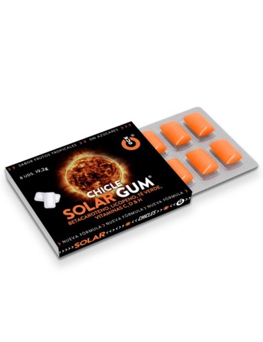WUG GUM - SOLAR  BRONZAGE SOLAIRE À LA GOMME 1 X 8 UNITÉS