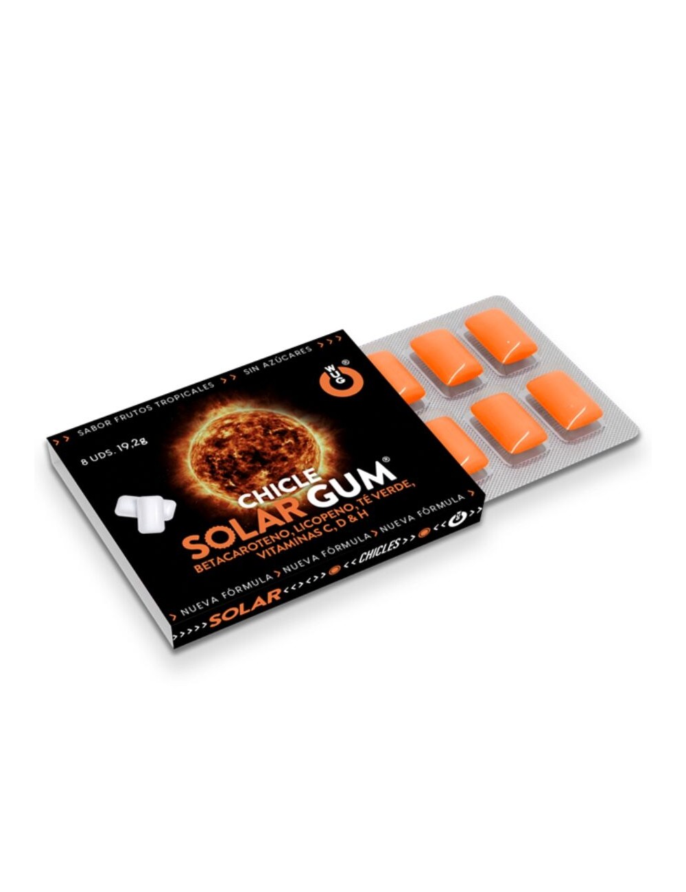 WUG GUM - SOLAR  BRONZAGE SOLAIRE À LA GOMME 1 X 8 UNITÉS