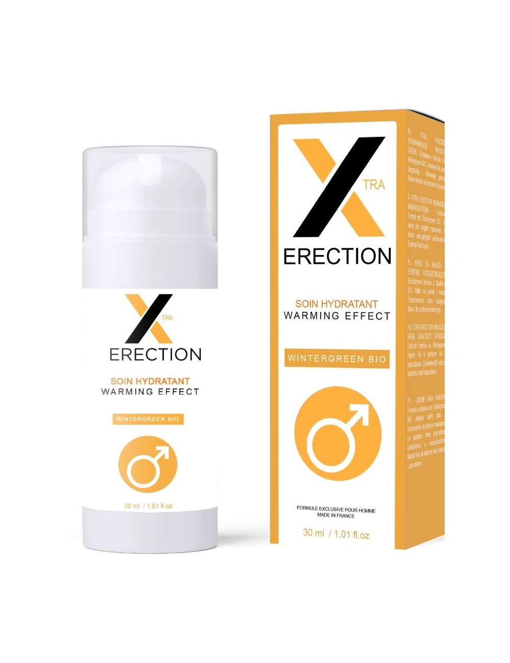 RUF - X ERECTION CRÈME ÉRECTILE À EFFET CHAUFFANT 40 ML