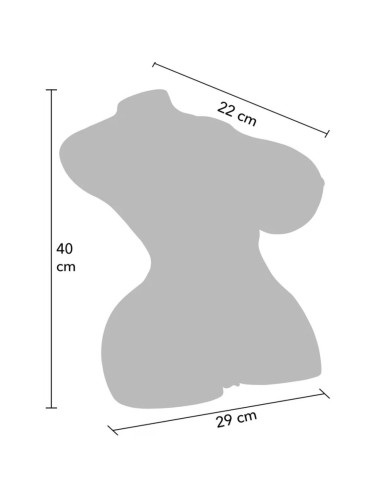 DÉSIR CACHÉ - TORSE DE CHIENNE TRÈS EXCITÉE, MASTURBATEUR FÉMININ 10 KG