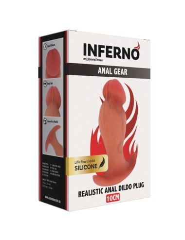 HIDDEN DESIRE - INFERNO PLUG ANAL RÉALISTE 10 CM