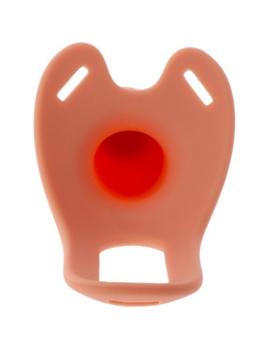 HIDDEN DESIRE - INFERNO MANCHON PÉNIS AVEC STRAP-ON EN SILICONE 18 CM