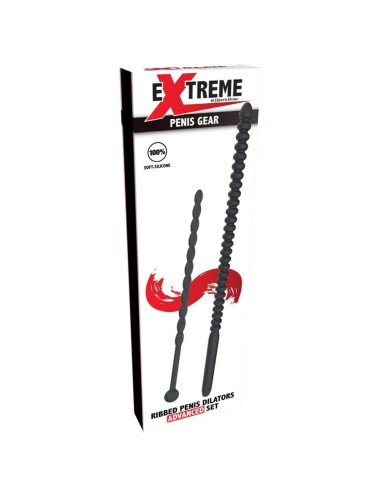 HIDDEN DESIRE - EXTREME ADVANCED DILATATEURS URÉTRAUX AVEC STRIES 2 UNITÉS