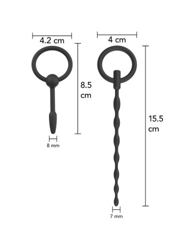 HIDDEN DESIRE - EXTREME STARTER SET DE PLUGS URÉTRAUX 2 UNITÉS