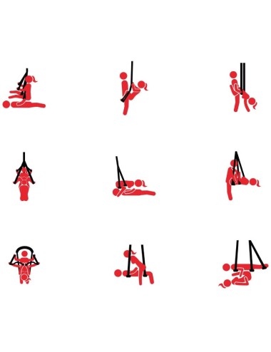 HIDDEN DESIRE - EXTREME LOVERS BALANÇOIRE SEXUELLE AVEC SUPPORT