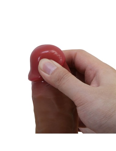 PRETTY LOVE - CURTIS GODEMICHET RÉALISTE AVEC VENTOUSE 17,3 CM -Ø- 4,2 CM