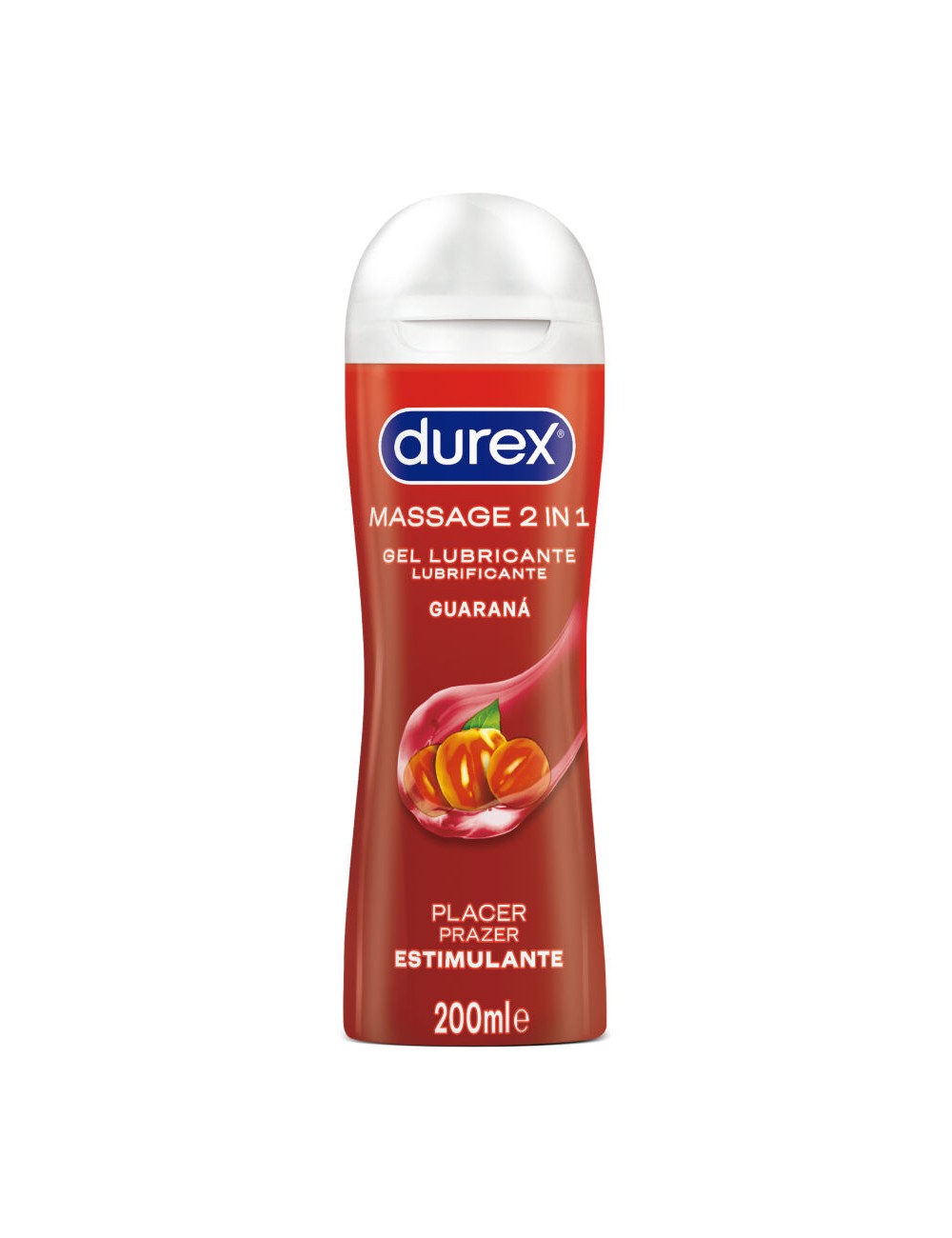 DUREX - GEL LUBRIFIANT DE MASSAGE STIMULANT AU GUARANA 200 ML