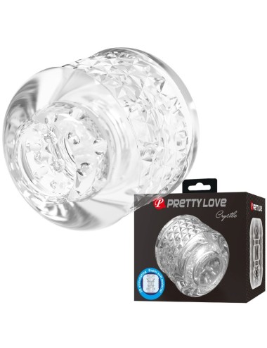 PRETTY LOVE - CRYSTLE MASTURBATEUR À DOUBLE ENTRÉE