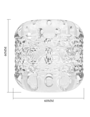 PRETTY LOVE - CRYSTLE MASTURBATEUR À DOUBLE ENTRÉE