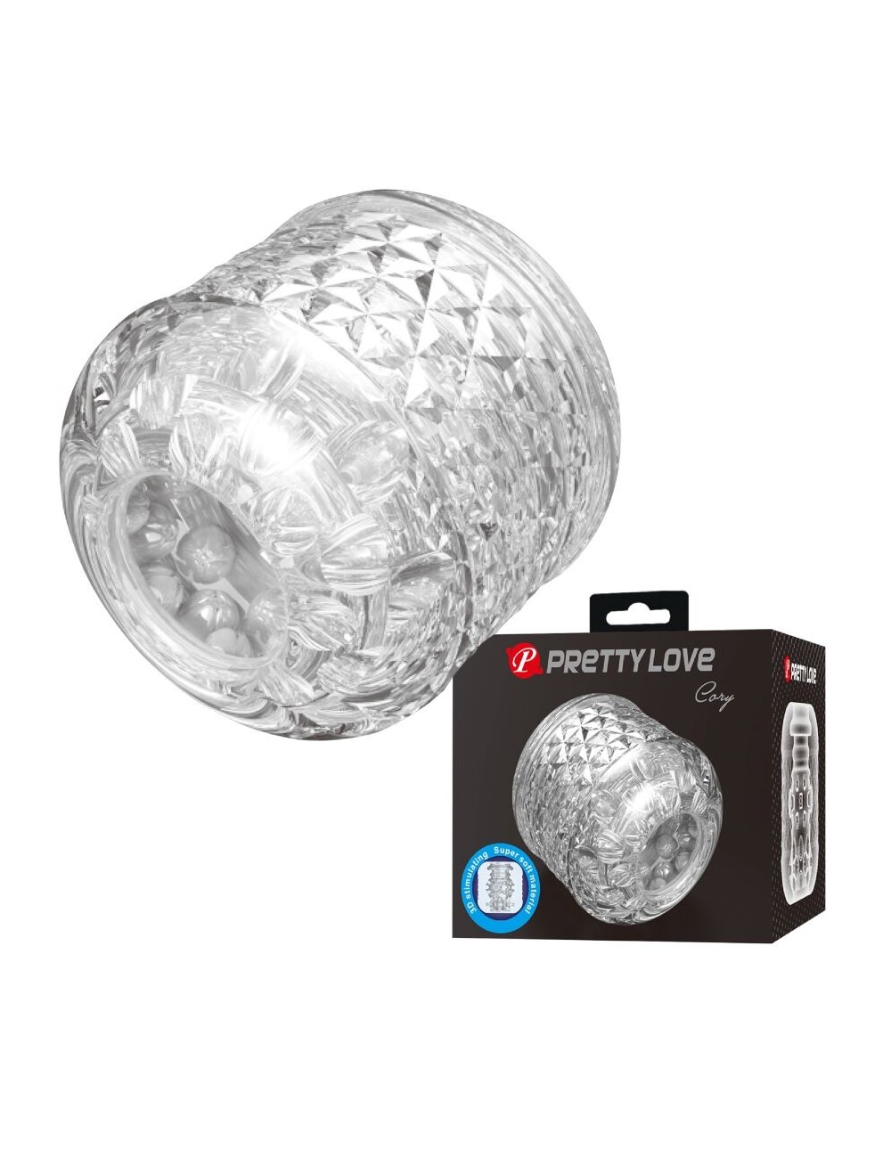 PRETTY LOVE - CARY MASTURBATEUR À DOUBLE ENTRÉE