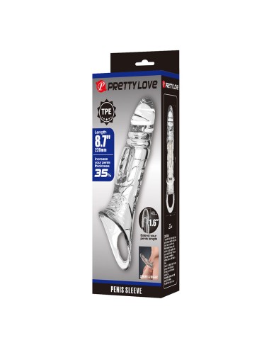 PRETTY LOVE - COUVERTURE TRANSPARENTE POUR PÉNIS