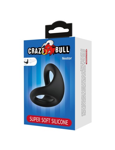CRAZY BULL - NESTOR ANNEAU ERGONOMIQUE POUR PÉNIS ET TESTICULES