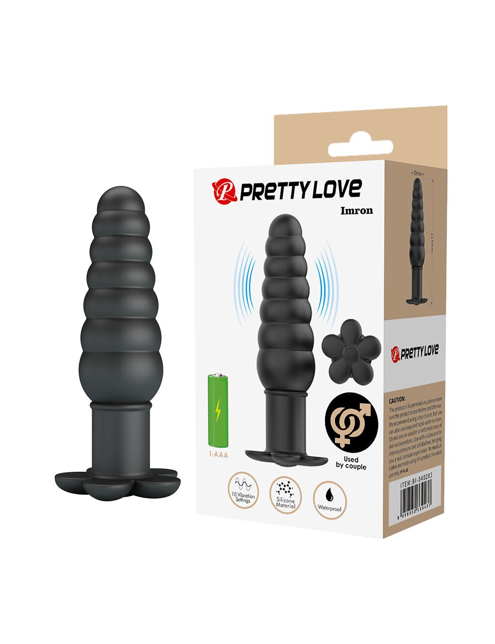 PRETTY LOVE - IMRON PLUG ANAL VIBRANT