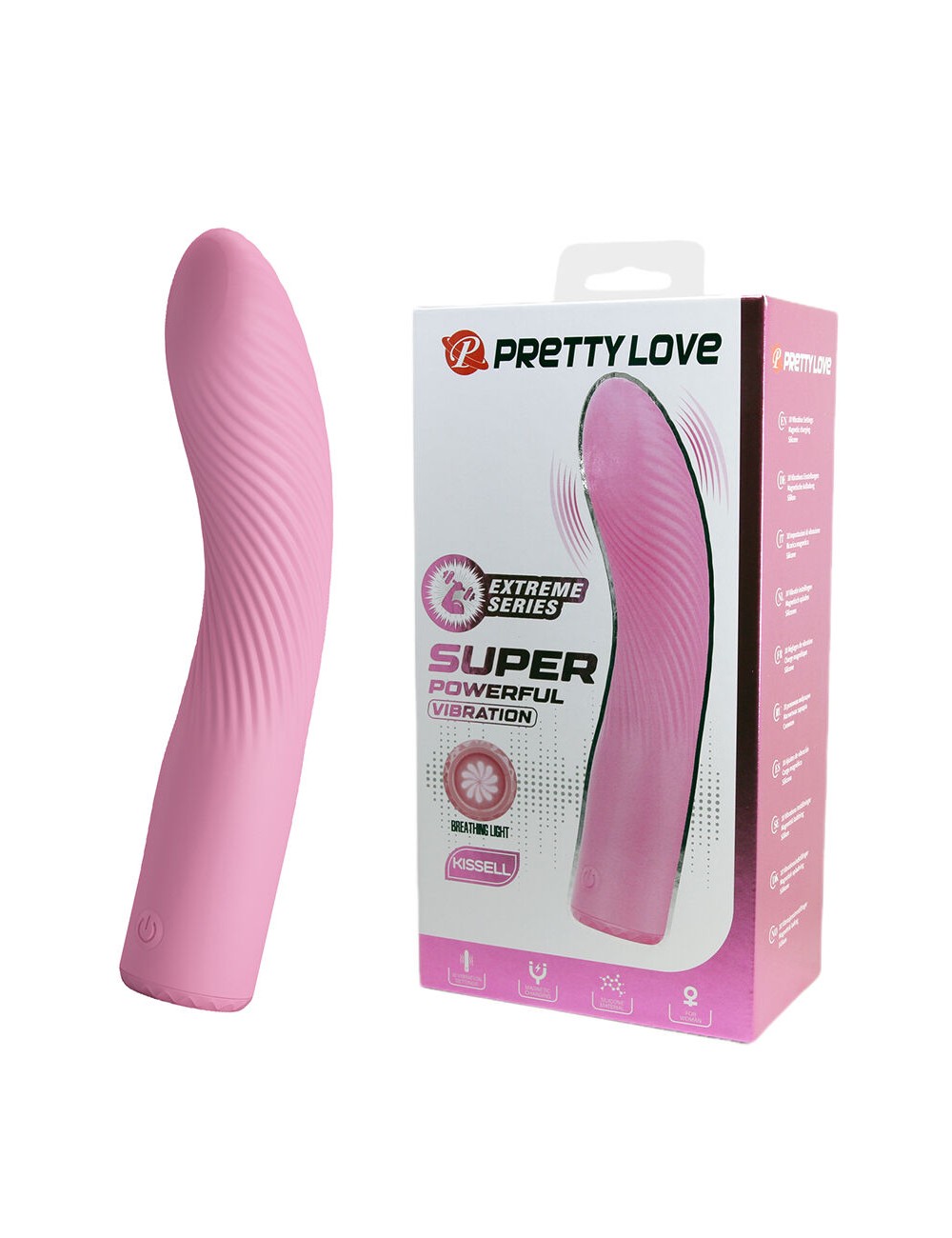 PRETTY LOVE - KISELL VIBRATEUR ROSE POINT G