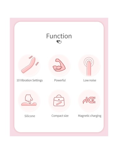 PRETTY LOVE - KISELL VIBRATEUR ROSE POINT G