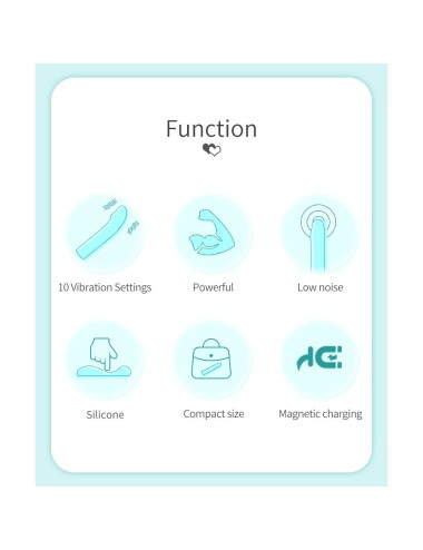 PRETTY LOVE - RYLAN VIBRATEUR G-SPOT BLEU