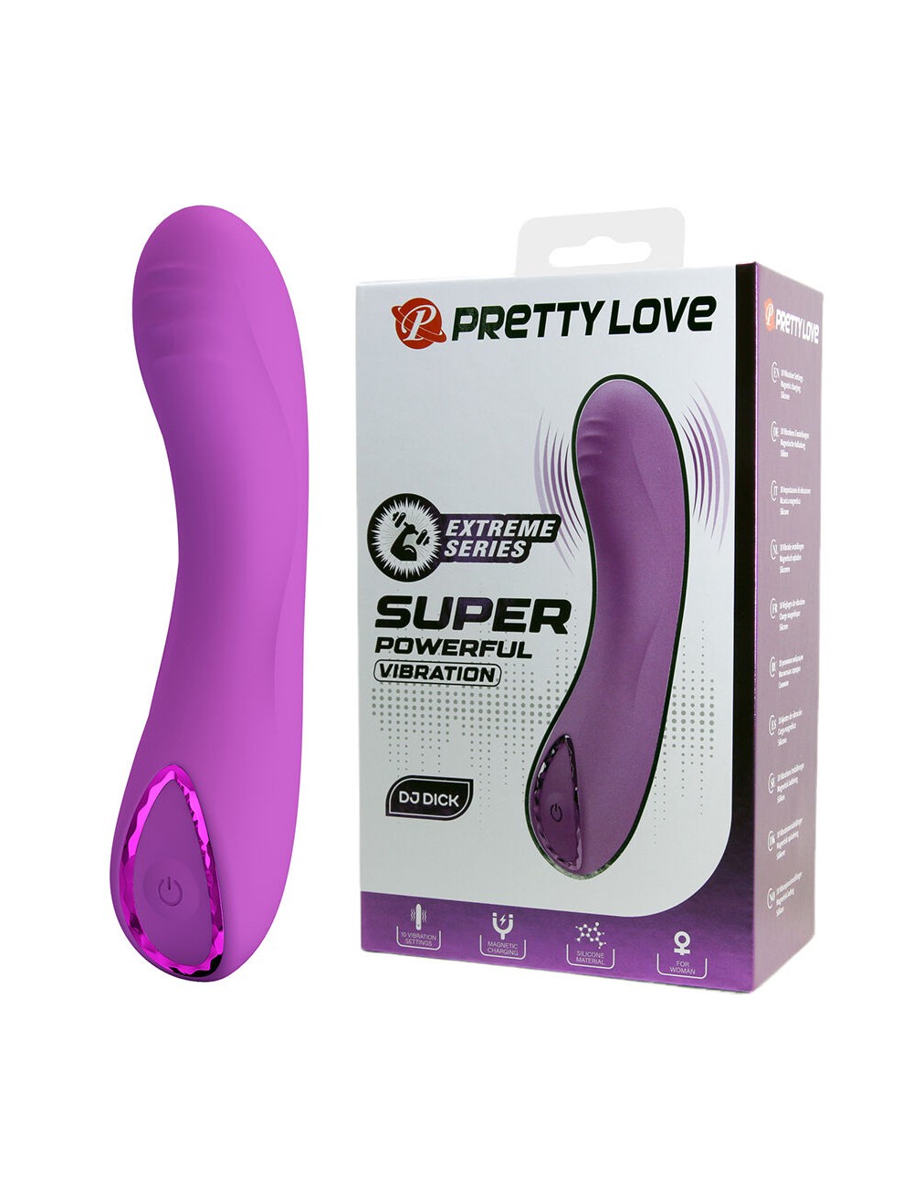 PRETTY LOVE - DJ DICK VIBRATEUR VIOLET POINT G