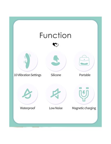 PRETTY LOVE - DJ STICK VIBRATEUR G-SPOT TURQUOISE