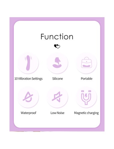 PRETTY LOVE - DJ RABBIT VIBRATEUR POINT G VIOLET
