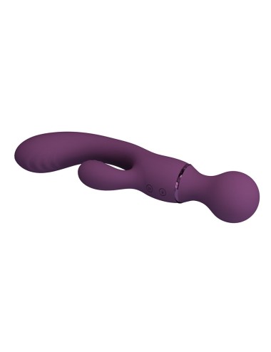 PRETTY LOVE - VIBRATEUR POINT G VIOLET POLYVALENT