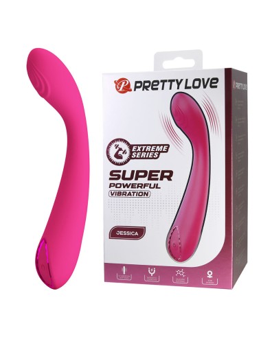PRETTY LOVE - JESSICA VIBRATEUR ROSE HAUTE PUISSANCE