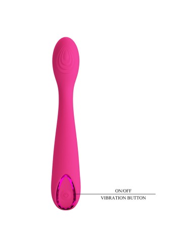 PRETTY LOVE - JESSICA VIBRATEUR ROSE HAUTE PUISSANCE