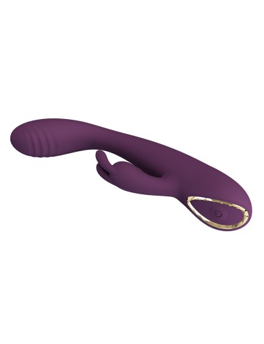 PRETTY LOVE - EMMA VIBRATEUR VIOLET RABBIT AVEC STIMULATEUR