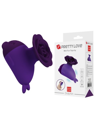 PRETTY LOVE - DOLPHIN MINI VIBRATEUR AVEC CLIP