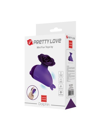 PRETTY LOVE - DOLPHIN MINI VIBRATEUR AVEC CLIP