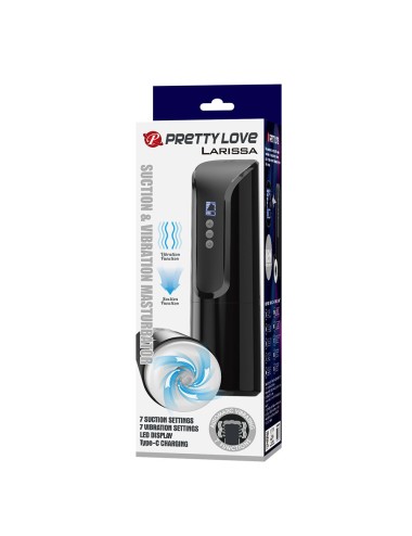 PRETTY LOVE - LARISSA MASTURBATEUR À SUCCION VIBRANTE