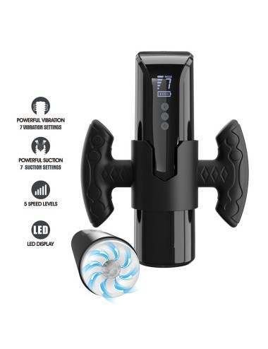 PRETTY LOVE - LARISSA  MASTURBATEUR À SUCCION AVEC VIBRATION + SUPPORT