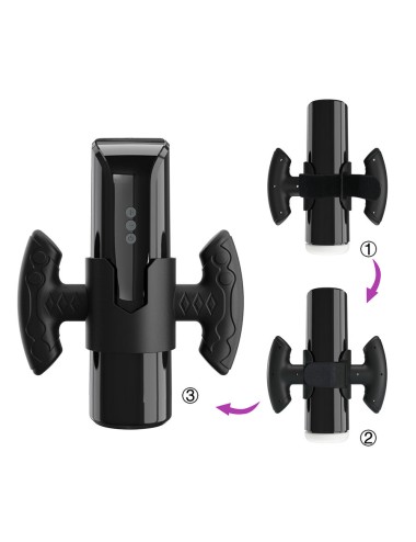 PRETTY LOVE - LARISSA  MASTURBATEUR À SUCCION AVEC VIBRATION + SUPPORT