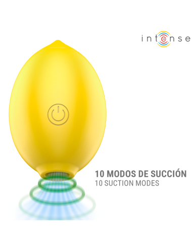 INTENSE - MONI STIMULATEUR DE SUCCION CLITORIELLE LEMON