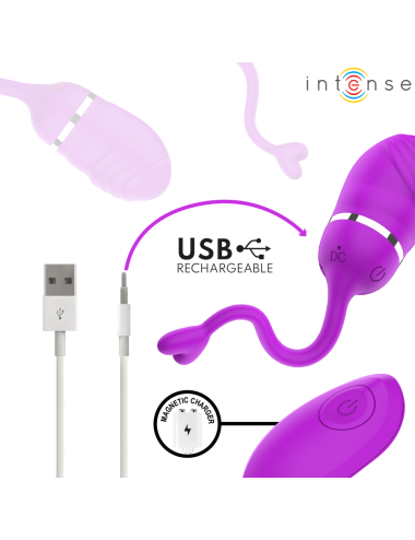 INTENSE - SOOKIE ŒUF VIBRANT À TÉLÉCOMMANDE VIOLET