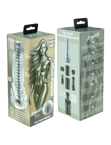 KIIROO - COLLECTION ÉTOILES DE MASTURBATEURS KIROS FEEL ARGENTA