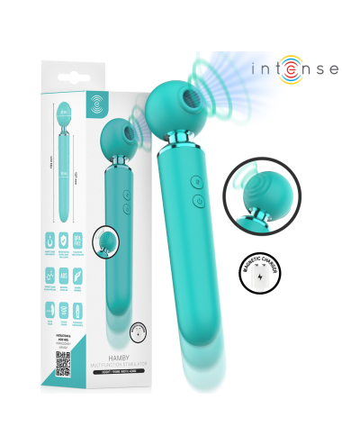 INTENSE - HAMBY STIMULATEUR MULTIFONCTIONNEL À SUCCION ET VIBRATION