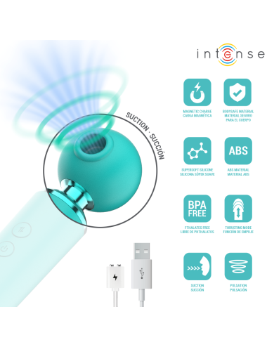 INTENSE - HAMBY STIMULATEUR MULTIFONCTIONNEL À SUCCION ET VIBRATION