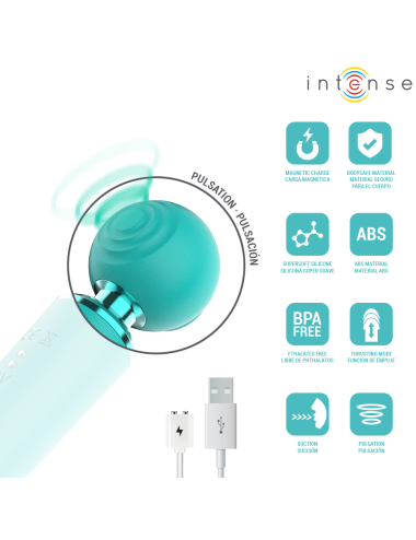 INTENSE - HAMBY STIMULATEUR MULTIFONCTIONNEL À SUCCION ET VIBRATION