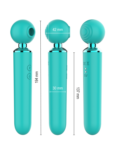 INTENSE - HAMBY STIMULATEUR MULTIFONCTIONNEL À SUCCION ET VIBRATION