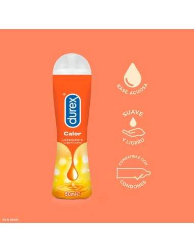 DUREX - LUBRIFIANT EFFET CHALEUR DUREX PLAY 50 ML