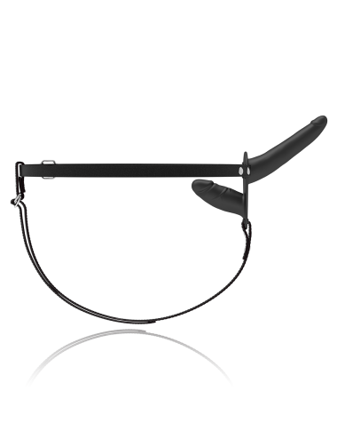 FETISH SUBMISSIVE DOUBLE PENETRIX STRAP-ON BLACK UP